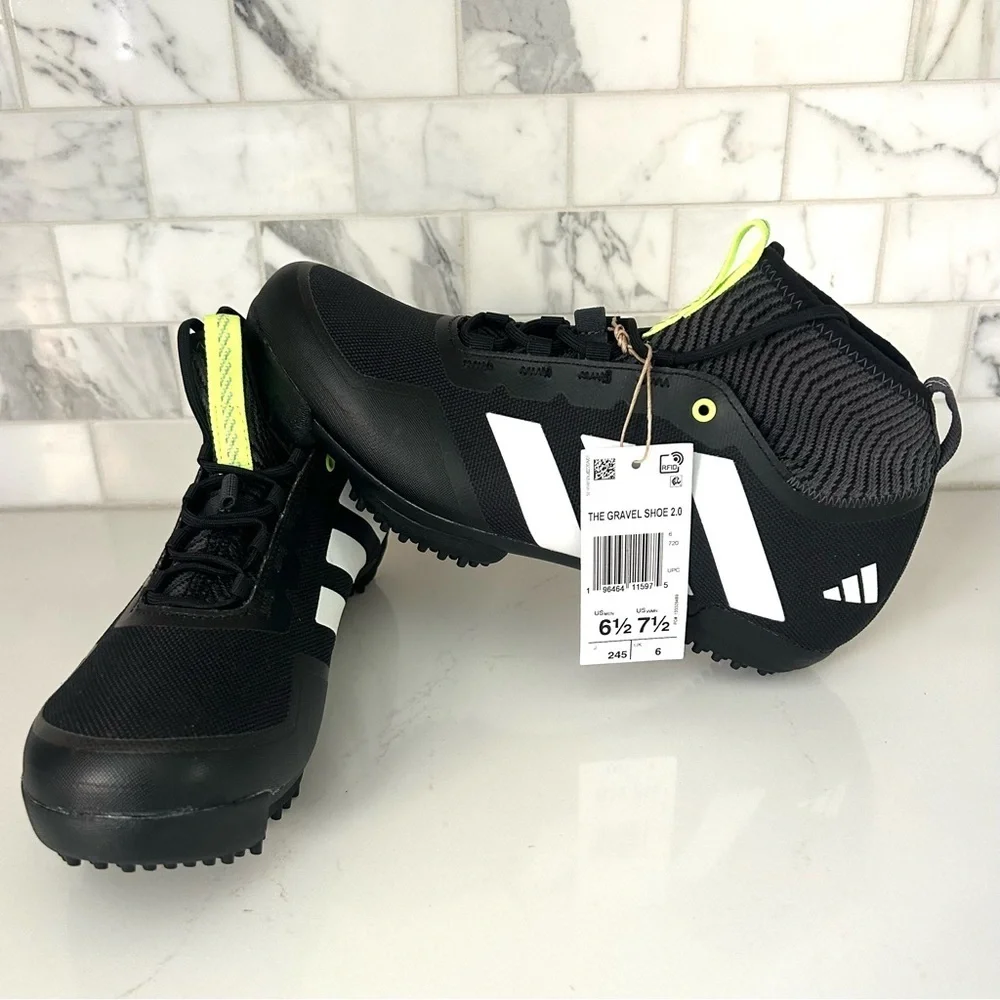 ADIDAS The Gravel 2.0 Cycling Shoes NEW Groadie Grinding Cuff Black Men's 6.5